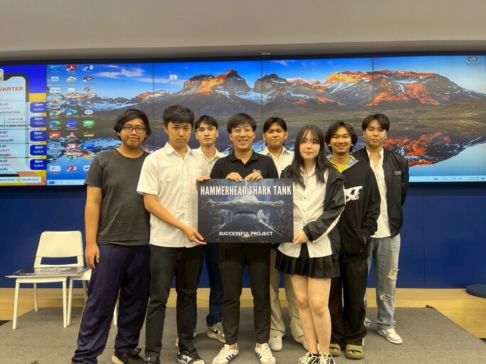 สาขาธุรกิจดิจิทัลและนวัตกรรม คณะบริหารธุรกิจ จัดเวที “ Hammerhead Business Pitching ” ปลุกพลังปี 2 ปั้นกลยุทธ์ตลาดและลงสนามทดลองขายจริง
