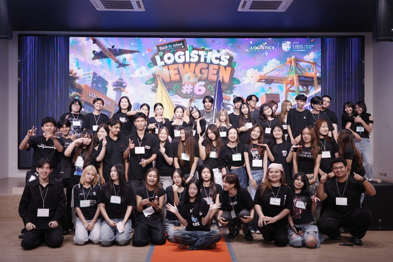 กลุ่มวิชาการจัดการโลจิสติกส์ คณะบริหารธุรกิจ UTCC จัดกิจกรรม Logistics New Gen #6 ต้อนรับ Freshy ปี 1 สุดอบอุ่น สนุกคึกคัก เติมพลังสู่ครอบครัวโลจิสติกส์